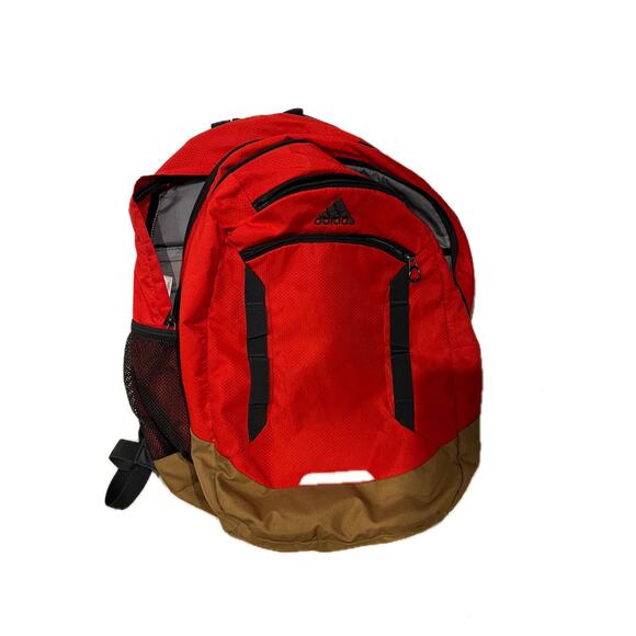 Adidas Excel 7 Red Brown Backpack - Picture 1 of 5